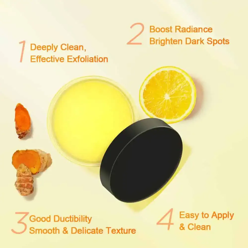 Neutriherbs Vitamin C + Tumeric Facial Scrub 50g
