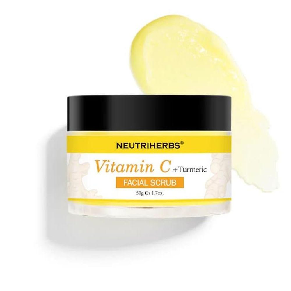 Neutriherbs Vitamin C + Tumeric Facial Scrub 50g