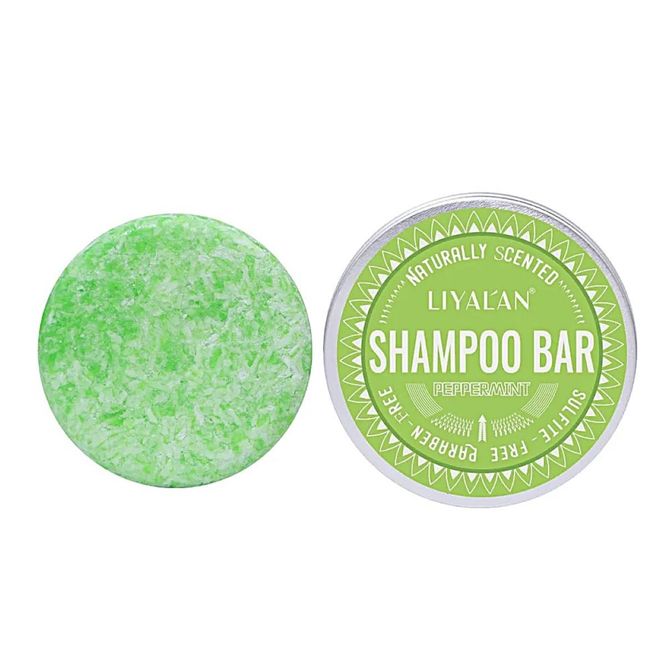 Hovedbilde LIYAL'AN® Peppermint Shampoo Bar 55g  | Siste Mulighet